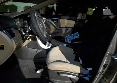 2012 Hyundai Elantra Gl из США, поврежденный, VIN 126519